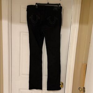 True Religion “BECCA mid Rise Bootcut” Black Women's Jeans Like New